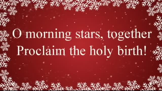 O Little Town of Bethlehem with Lyrics   Christmas Carol & Song