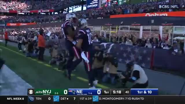 New York Jets vs. New England Patriots Game Highlights   NFL 2024 Season Week 8