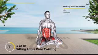 Sitting Workout To Lose Belly Fat (10 Day Challenge)