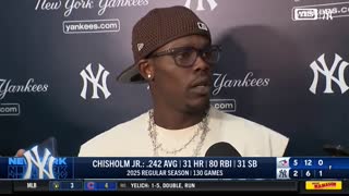 Jazz Chisholm Jr. on moving forward after heartbreaking end to 2025