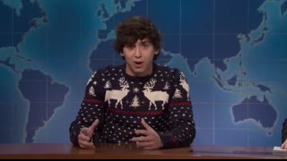 Weekend Update Marcello Hernández on Going Home for the Holidays - SNL