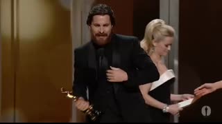 Christian Bale winning Best Supporting Actor ｜ 83rd Oscars (2011)