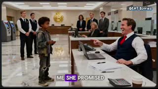 Black Kid in Worn-Out Shoes Went to Bank to Check Account — Manager Laughed Until He Saw the Balance