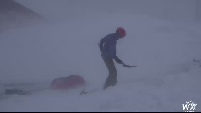 Insane blizzard slams California - Strands hundreds on Donner Pass   Atmospheric River D2 - 4k