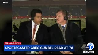Longtime CBS Sports broadcaster Greg Gumbel dies after battle with cancer. He was 78