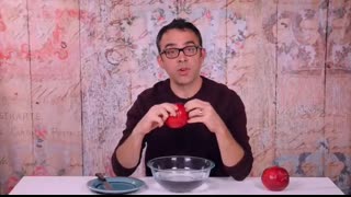 The BEST Way To Open & Eat A Pomegranate