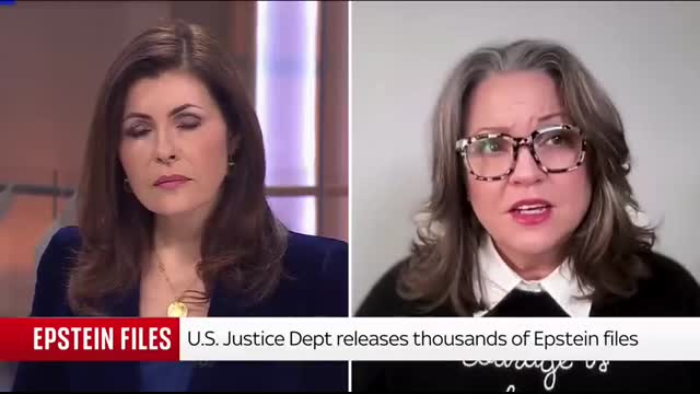 Survivor criticises heavy redaction of Epstein files