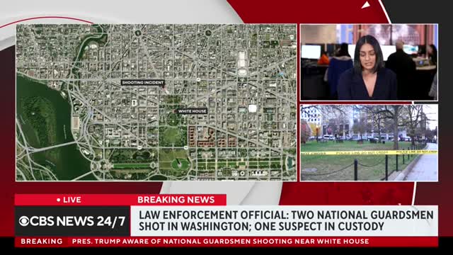 D.C. National Guardsmen shooting was an ambush attack, federal law enforcement sources say