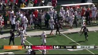 Miami Hurricanes vs. Louisville Cardinals   Full Game Highlights   ESPN College Football