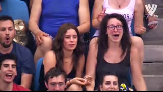 Acrobatic Volleyball Saves