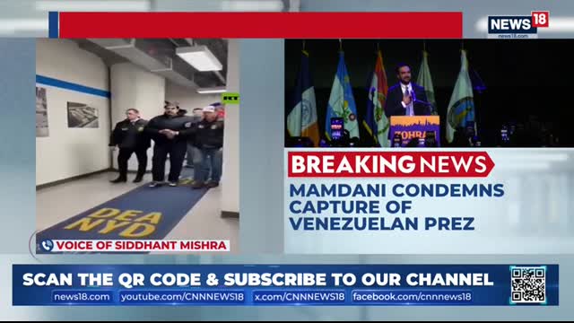 New York Mayor Zohran Mamdani Condemns Nicolas Maduro Capture, Calls It an Act of War   News18