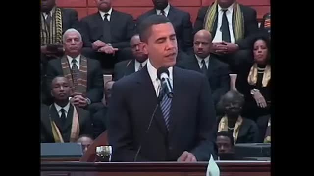 Barack Obama Speaks at Dr. King's Church