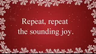 Joy to the World with Lyrics   Christmas Carol & Song
