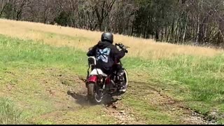 Destroying a brand new Harley because I lost the title