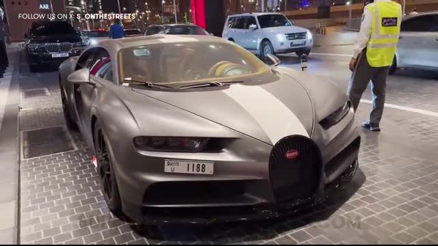 The Hypercars Nightlife in Dubai is insane! 4X Chiron, Jesko, New Countach, 918 Spyder