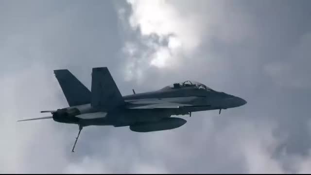 When US Navy Pilots Miss the Arrestor Cables During Aircraft Carrier Landing