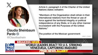 JUST IN World leaders react to capture of Venezuela’s Maduro