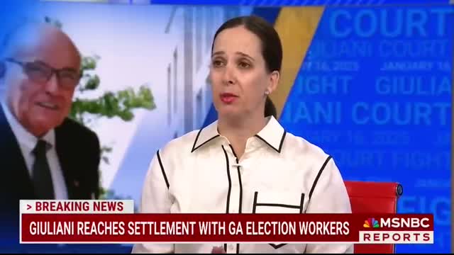 Giuliani reaches settlement with Georgia election workers