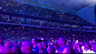 Journey performs  Faithfully  live in San Antonio.