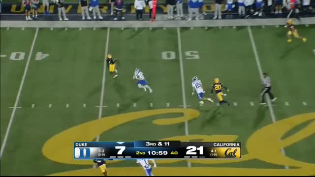 Duke Blue Devils vs. California Golden Bears   Full Game Highlights   ESPN College Football