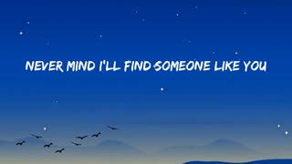 Adele - Someone Like You (lyrics)