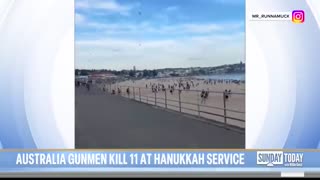 Video Shows Moment Man Tackles Shooter at Bondi Beach