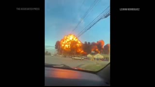Video shows UPS cargo plane crash at airport in Louisville, Kentucky