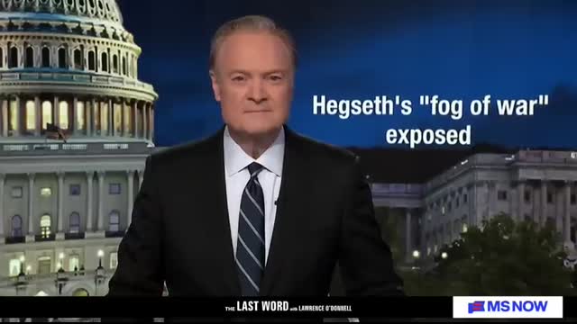 Lawrence on Hegseth boat strike 'There was no war and there was no fog'