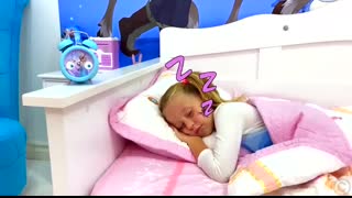 Nastya doesn’t want to go to school and pretends to be sick