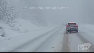 11-11-2024 Truckee, California - Heavy Snow Shuts Down i-80 - Vehicles Stuck, Whiteout Conditions