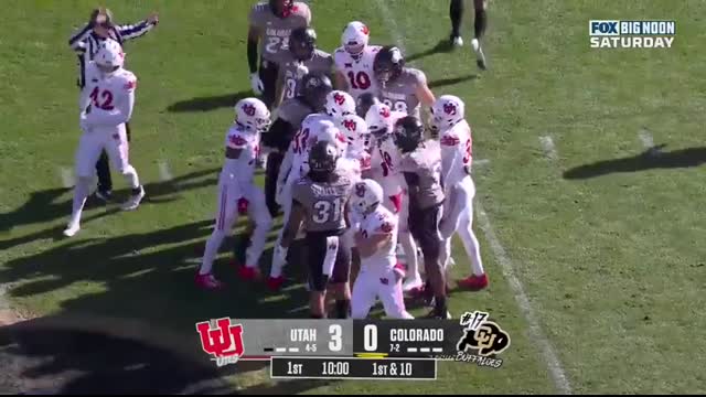 Utah Utes vs. No. 17 Colorado Buffaloes Highlights   FOX College Football