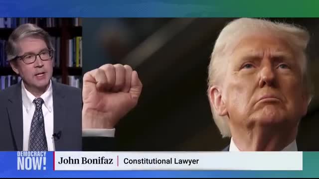 Impeach Trump Again  John Bonifaz on Fighting Trump's Lawlessness, Corruption & Attacks on Judges