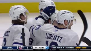 NHL Highlights   Maple Leafs vs. Blue Jackets   October 29, 2025