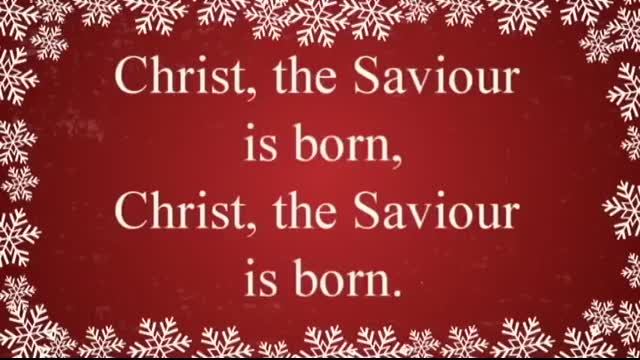 Silent Night with Lyrics   Christmas Carol