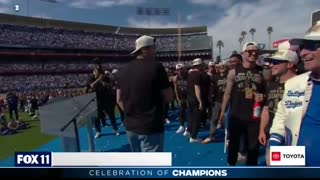 Shohei Ohtani World Series speech in English 大谷 翔平ワールドシリーズ 優勝パレード