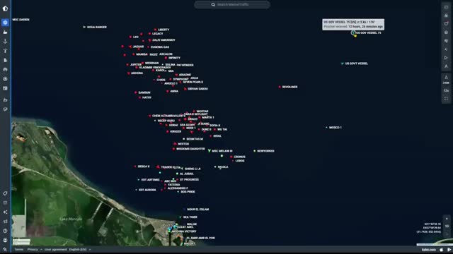 Naval Collision Aircraft Carrier USS Truman & Panama-flag Bulk Carrier Collides Off Egyptian Coast