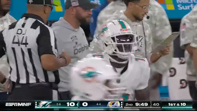 Miami Dolphins vs. Los Angeles Rams Game Highlights   NFL 2024 Season Week 10