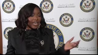 Rep. Jasmine Crockett speaks on Trump funding freeze (Jan. 28, 2025)