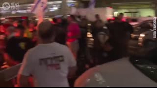 Israelis Protest Netanyahu, Defence Minister Dismissed   10 New First