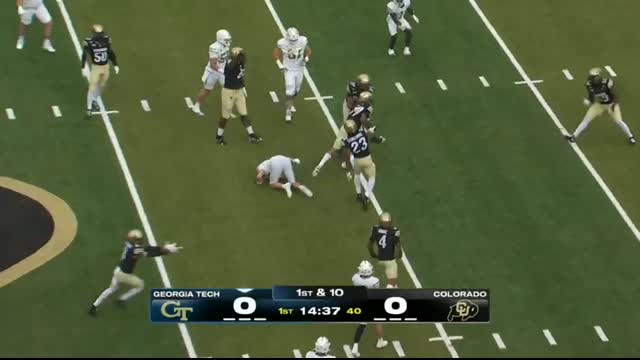 Georgia Tech Yellow Jackets vs. Colorado Buffaloes   Full Game Highlights   ESPN College Football