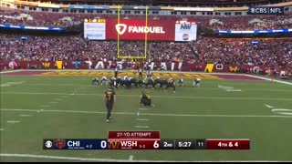 Chicago Bears vs. Washington Commanders Game Highlights   NFL 2024 Season Week 8