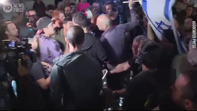 Israelis Protest Netanyahu, Defence Minister Dismissed   10 New First