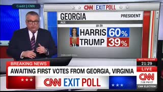 The exact moment Trump won the election   About That