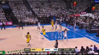 #4 PACERS at #1 THUNDER   NBA FINALS GAME 1 HIGHLIGHTS   June 5, 2025