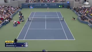Hailey Baptiste vs. Katerina Siniakova Highlights   2025 US Open Round 1