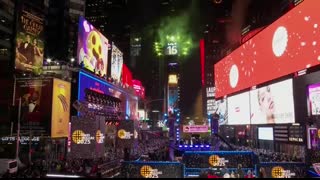 New Year’s countdown 2025 LIVE ball drop in New York