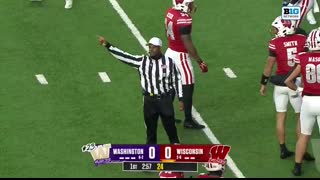 No. 23 Washington Huskies vs. Wisconsin Badgers Highlights   FOX College Football