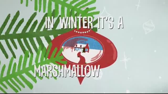 Dean Martin - A Marshmallow World (Official Lyric Video)