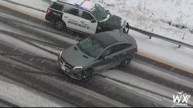 Icy Road Insanity Cars and trucks sliding on icy and snowy roads in winter storms - Compilation 4k