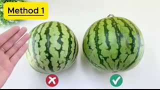 Just Look At These Points To Pick Fresh, Juicy Watermelons!